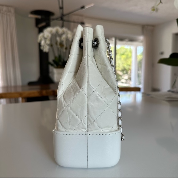 AUTHENTIC CHANEL Gabrielle Small Leather Backpack - Picture 7 of 13